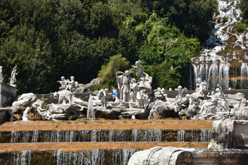 Fontanna w Reggia di Caserta