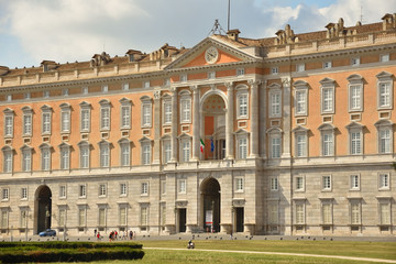 Reggia di Caserta pałac królewski - obrazy, fototapety, plakaty