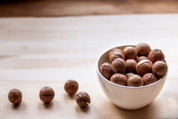 Macadamia nuts, superfood.