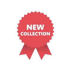 Red Award Medal with ribbons, Banner