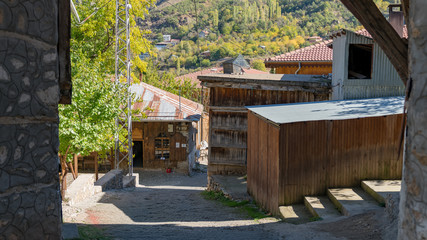 Scenery from Apcaga village, Kemaliye, Erzincan, Turkey