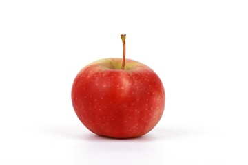 Fresh red natural apples -  Fresh raw organic fruit. 