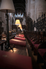 Christ Church interior in Oxford