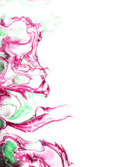 Fototapeta premium Texture. Fluid Art. Abstract colorful background, wallpaper, texture. Mixing colors. Modern Art. Marble texture, bark texture, a piece of stone, old plaster. Creates a Christmas mood.