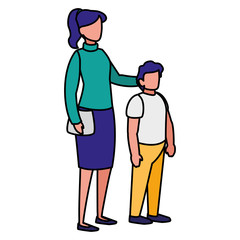 mother and son design