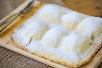 Apple cake dessert