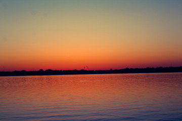 Sunset at the Lake