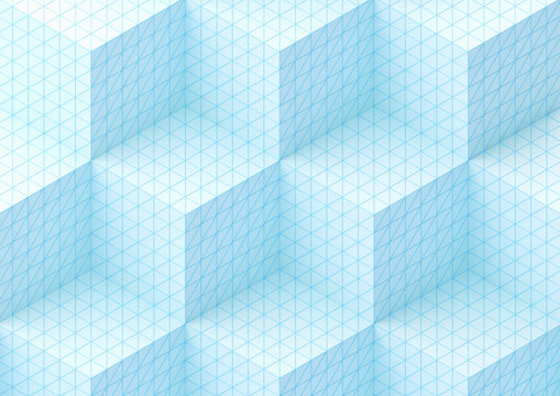 abstract background with white cubes