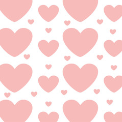 pink hearts background