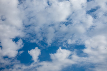 Sky with clouds