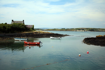 Summer afternoon on Heir Island, Skibbereen in West Cork Ireland