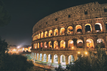 Night Colloseo - Rome Italy