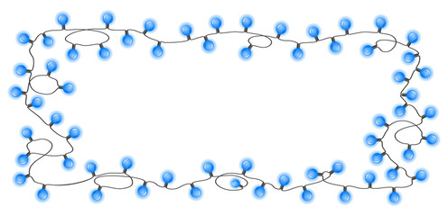 chain of colorful lights