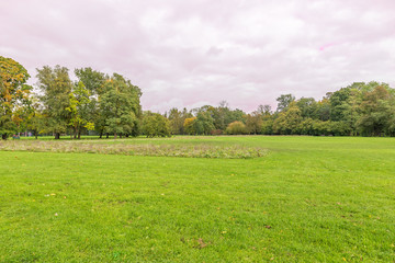 Fototapeta premium Widok na park Jordana w Krakowie