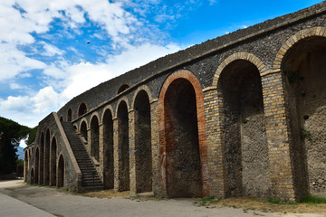 Amfiteatr rzymski w Pompejach © Barbara Bajorek