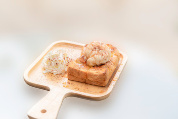 Honey Santos food