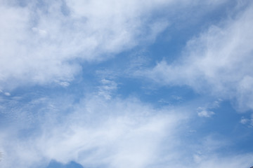 Obraz premium Niebo z chmurami