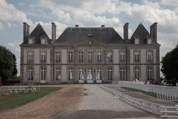 Fototapeta na wymiar Haras du pin France 10 15 2018. Historic Haras National du Pin in Normandy France