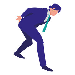 Fototapeta premium Corporate businessman design