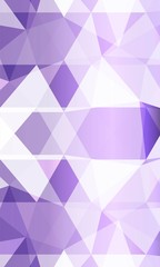 Vertical banner of polygonal elements. gradient triangles. Vector illustration. For design, presentations