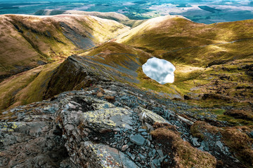 Scales Tarn from Sharp Edge, Blencathra