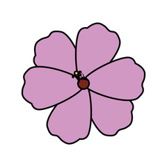 cute flower decorative icon