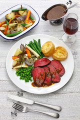 sunday roast dinner