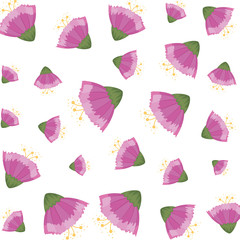 cute flowers decorative pattern