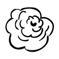 cute flower decorative icon