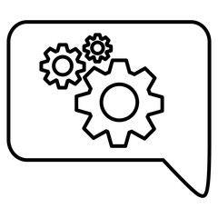 Isolated communication bubble design