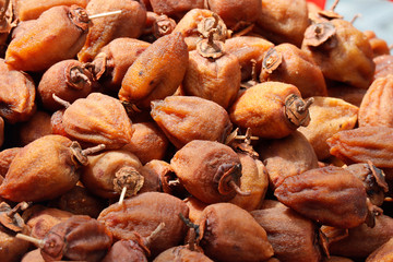 Japanese hoshigaki persimon