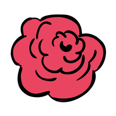 cute flower decorative icon