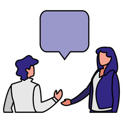 Corporate businesspeople design