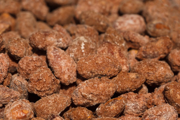 Roasted Almonds in a Pile on Festival
