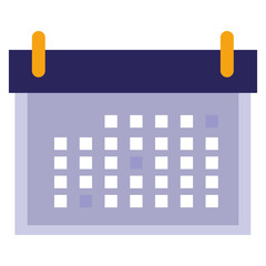 Isolated calendar design