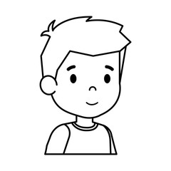 cute little boy character