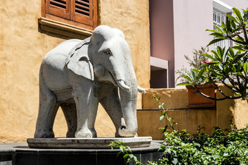 Afrikanischer Elefant, edle Staute aus Kapstadt, Südafrika