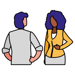 Corporate businesspeople design