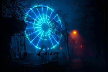 carousel at night