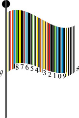 barcode flag