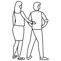 Corporate businesspeople design