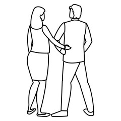 Corporate businesspeople design