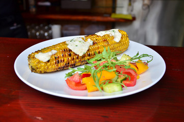 Grilled corn