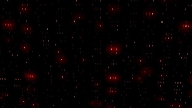 Animated Computer Digits Hex 11