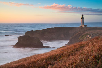 Yaquina Head Lighthouse & Sunset