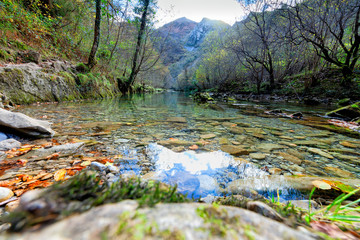 Dobra river in Spain