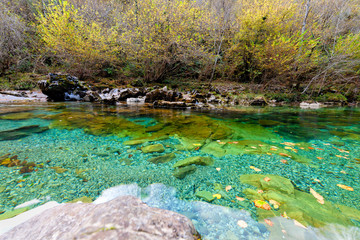 Dobra river in Spain