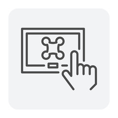 drone icon black