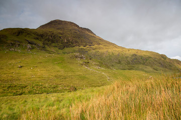 Peak at Kylemore; Connemara National Park