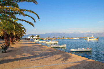 Nafplio is a seaport town in the Peloponnese peninsula, Greece.